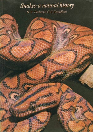 Stock ID 21014 Snakes: a natural history. H. W. Parker, A. G. C. Grandison