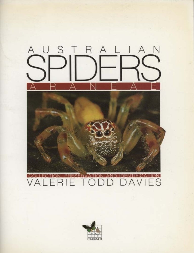 Stock ID 2193 Australian spiders Araneae - collection, preservation and identification. Valerie Todd Davies.