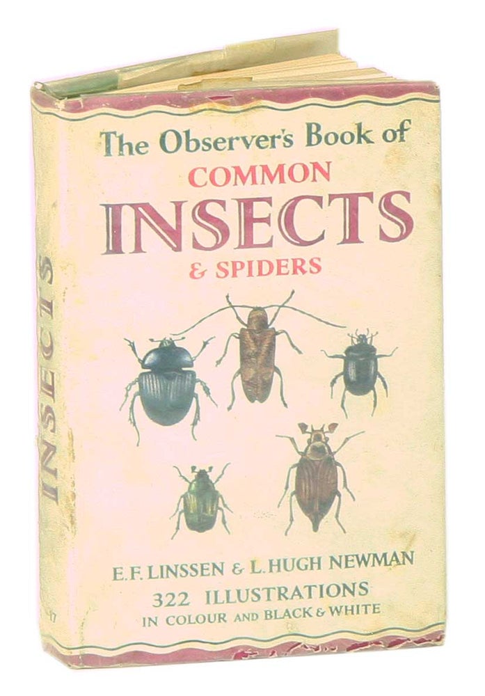 Stock ID 22163 The observer's book of common insects and spiders. E. F. Linssen, L. H. Newman.