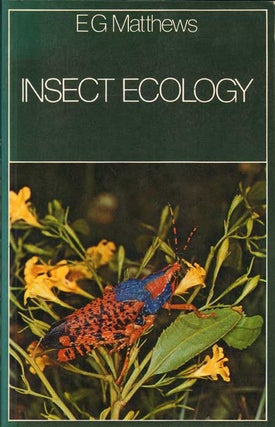 Stock ID 22222 Insect ecology. E. G. Matthews