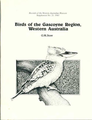Stock ID 2389 Birds of the Gascoyne Region, Western Australia. G. M. Storr