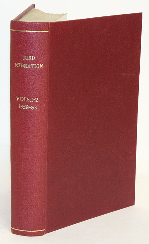Stock ID 23967 Bird migration: a bulletin of the British trust for ornithology [volumes one and two]. Kenneth Williamson.