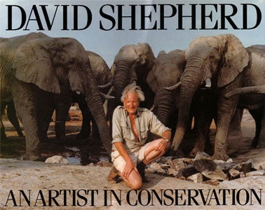 Stock ID 24317 David Shepherd: an artist in conservation. David Shepherd.