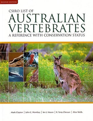 Stock ID 24329 CSIRO list of Australian vertebrates: a reference with conservation status. Mark...