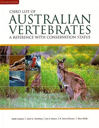 Stock ID 24329 CSIRO list of Australian vertebrates: a reference with conservation status. Mark Clayton.