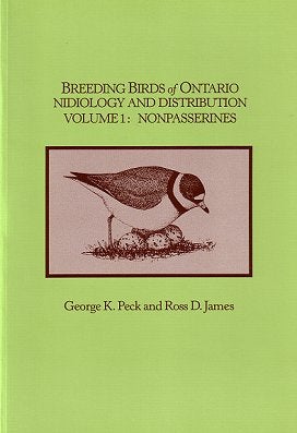 Stock ID 24465 Breeding birds of Ontario: Nidiology and distribution. Volume 1: Non-passerines....