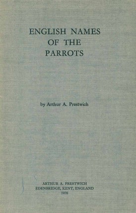 Stock ID 24571 English names of the parrots. Arthur A. Prestwich