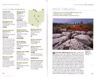National Geographic guide to birding hotspots of the United States.