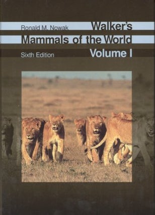 Stock ID 2542 Walker's mammals of the world. Ronald Nowak
