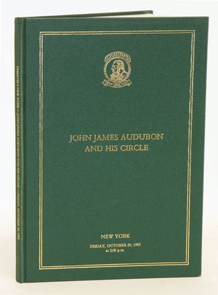 Stock ID 25704 John James Audubon and his circle: the collections of Dr. Evan Morton Evans...