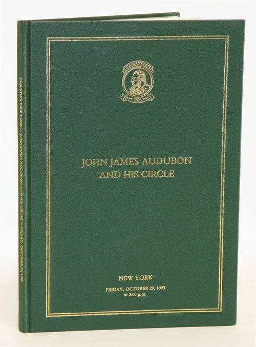 Stock ID 25704 John James Audubon and his circle: the collections of Dr. Evan Morton Evans (1870-1955) and his son Daniel Webster Evans (1907-1966). Christie's.