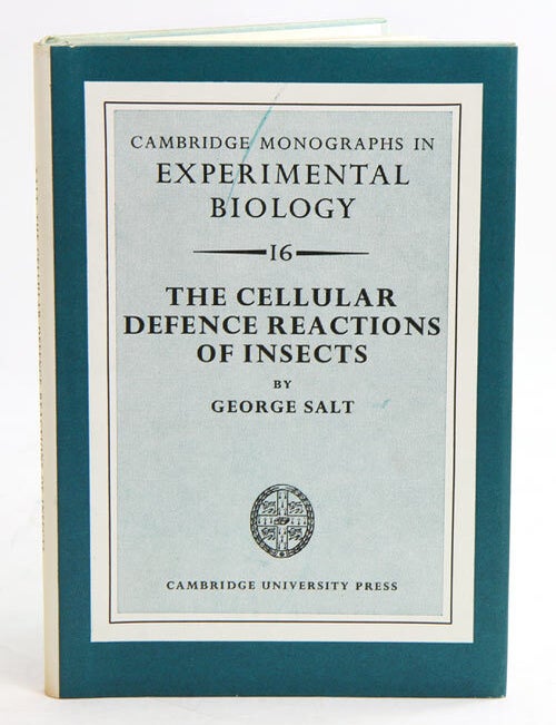 Stock ID 26804 The cellular defence reactions of insects. George Salt.