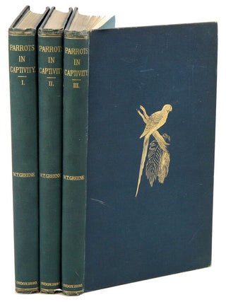 Stock ID 26913 Parrots in captivity. W. T. Greene