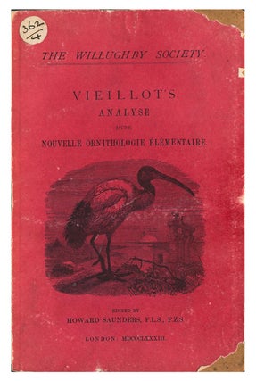 Stock ID 27224 Viellot's analyse d'une nouvelle ornithologie elementaire. Howard Saunders