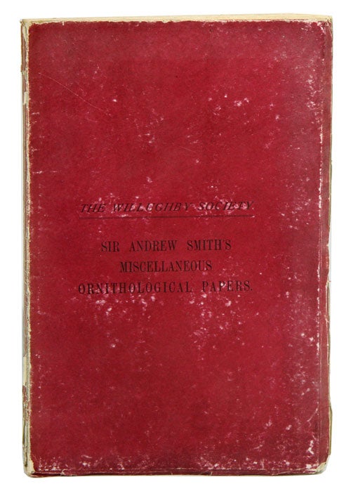 Stock ID 27228 Sir Andrew Smith's miscellaneous ornithological papers. Osbert Salvin.
