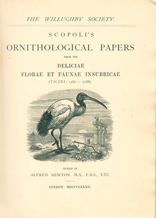 Sir Andrew Smith's miscellaneous ornithological papers.