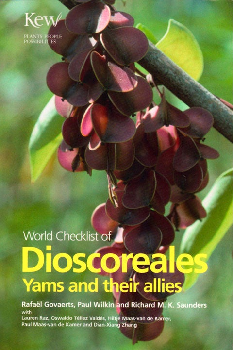 Stock ID 27281 World checklist of Dioscoreales: Yams and their allies. Rafael Govaerts.