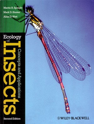 Stock ID 27288 Ecology of insects: concepts and applications. Martin Speight