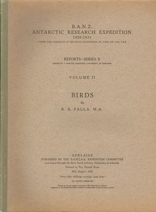 Stock ID 27558 Antarctic Research Expedition, 1929-1931, under the command of Sir Douglas Mawson...