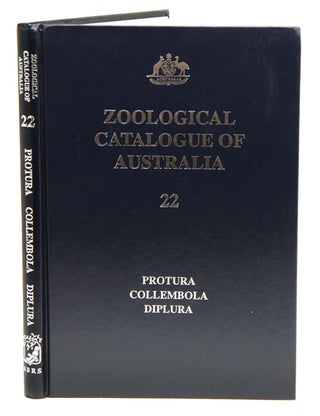Zoological Catalogue of Australia, volume 22. Protura, Collembola, Diplura. W. W. K. Houston.