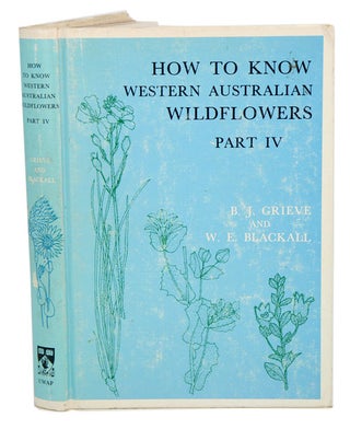 Stock ID 2849 How to Know Western Australian Wildflowers Part IV: a key to the flora of the...