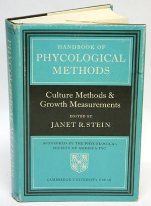 Handbook of phycological methods: culture methods and growth measurements. Janet R. Stein.