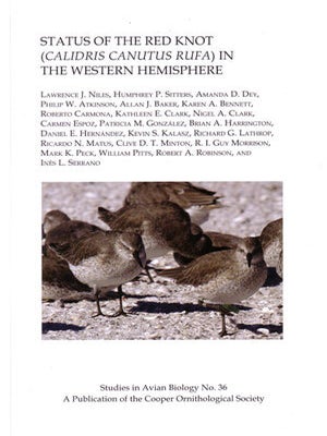 Stock ID 29853 Status of the Red knot (Calidris canutus rufa) in the western hemisphere. Lawrence...