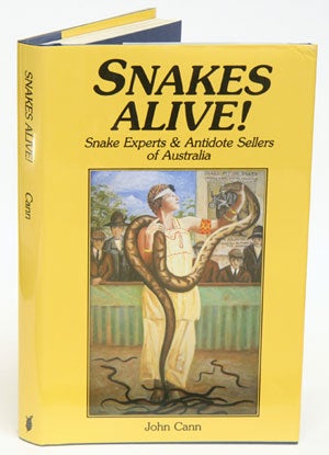 Stock ID 3016 Snakes alive! Snake experts and antidote sellers of Australia. John Cann
