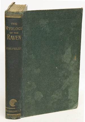 Stock ID 30711 The myology of the Raven (Corvus corax sinuatus). A guide to the study of the muscular system in birds. R. W. Shufeldt.