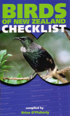 Stock ID 31132 Birds of New Zealand checklist. B. O'Flaherty