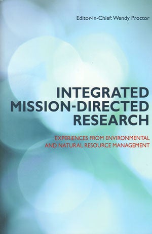 Stock ID 31296 Integrated mission-directed research: experiences from environmental and natural resource management. Steve Dodds.