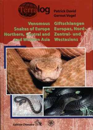 Stock ID 31458 Venomous snakes of Europe, Northern, Central and Western Asia. Patrick David,...
