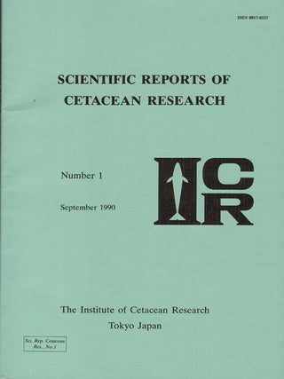 Stock ID 31582 Scientific reports of cetacean research, number 1. D. A Helweg