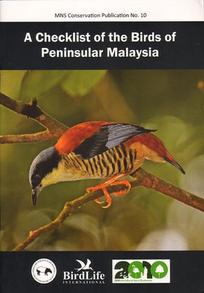 A checklist of the birds of Peninsular Malaysia. Malaysian Nature Society.