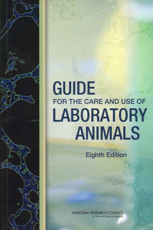 Stock ID 32421 Guide for the care and use of laboratory animals. National Research Council.