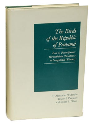 The birds of the Republic of Panama. Part three, Passeriformes: Dendrocolaptidae (Woodcreepers). Alexander Wetmore.