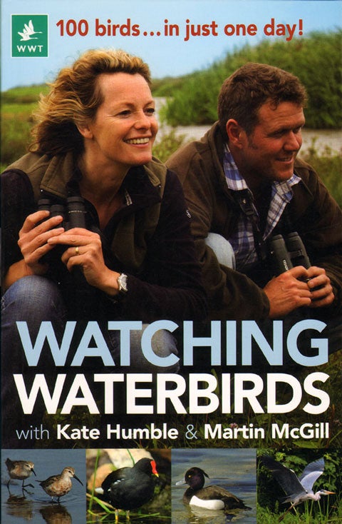 Stock ID 33032 Watching waterbirds with Kate Humble and Martin McGill: 100 birds in just one day. Kate Humble, Martin McGill.