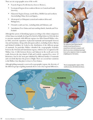 Gliding mammals of the world.