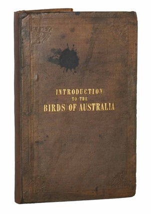 Stock ID 33800 An introduction to the birds of Australia. John Gould