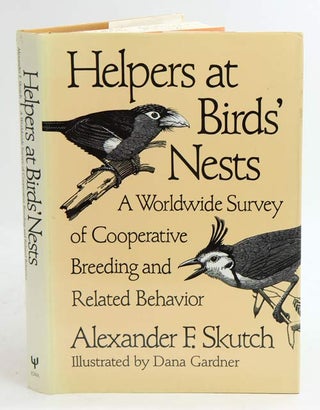 Stock ID 3390 Helpers at birds' nests: a worldwide survey of cooperative breeding and related...