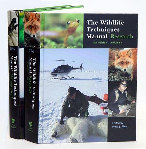 Stock ID 33967 Wildlife techniques manual, volume one: research, volume two: management. Nova J. Silvy.