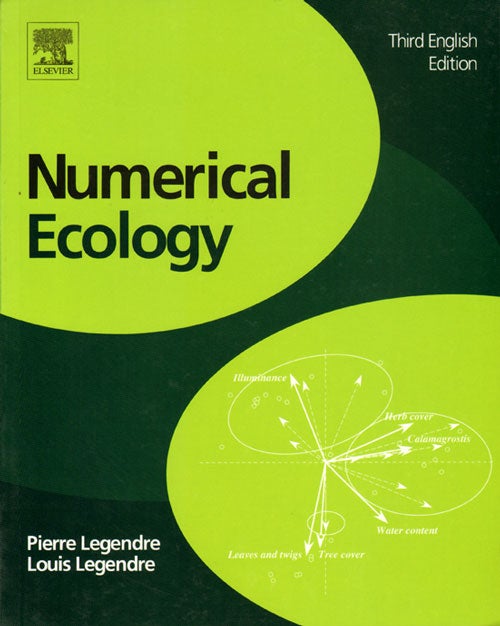 Stock ID 34217 Numerical ecology. Pierre and Louis Legendre.
