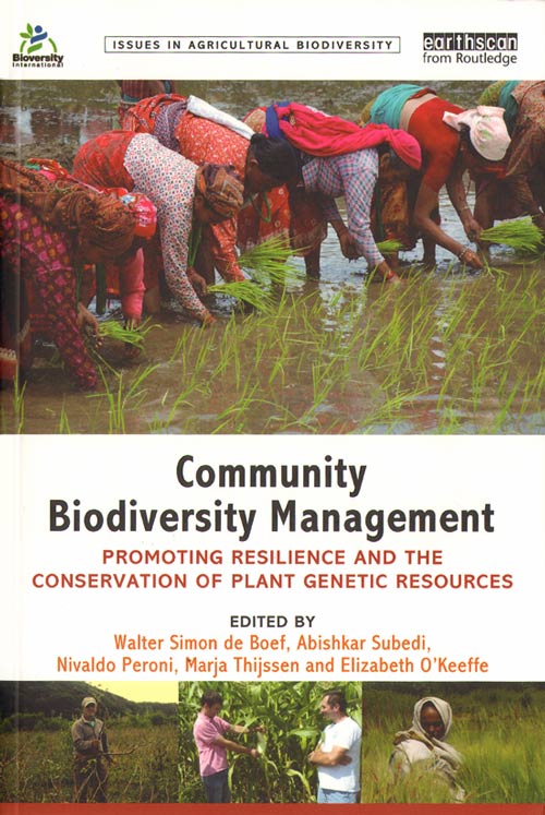 Stock ID 34374 Community biodiversity management: promoting resilience and the conservation of plant genetic resources. Walter Simon De Boef.