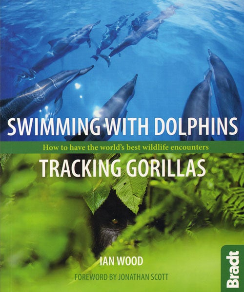 Stock ID 34832 Swimming with dolphins, tracking gorillas: how to have the world's best wildlife encounters. Ian Wood.