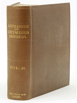 Stock ID 35484 Catalogue of the fossil Bryozoa in the Department of Geology, volume two: the...