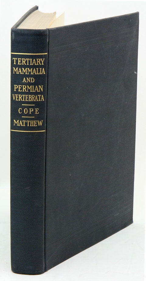 Stock ID 35493 Hitherto unpublished plates of Tertiary Mammalia and Permian Vertebrata. Edward Drinker Cope.