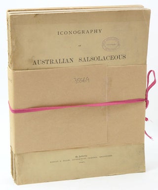 Stock ID 35569 Iconography of Australian Salsolaceous plants. Ferdinand von Mueller