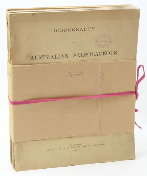 Stock ID 35569 Iconography of Australian Salsolaceous plants. Ferdinand von Mueller.