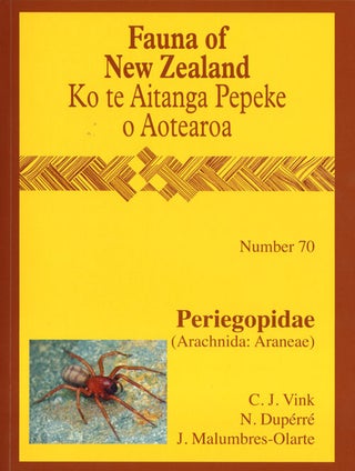 Stock ID 35591 Fauna of New Zealand Number 70: Periegopidae (Arachnida: Araneae). C. J. Vink,...