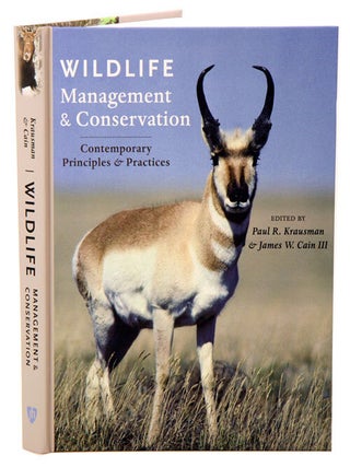 Stock ID 35931 Wildlife management and conservation: contemporary principles and practices. Paul...